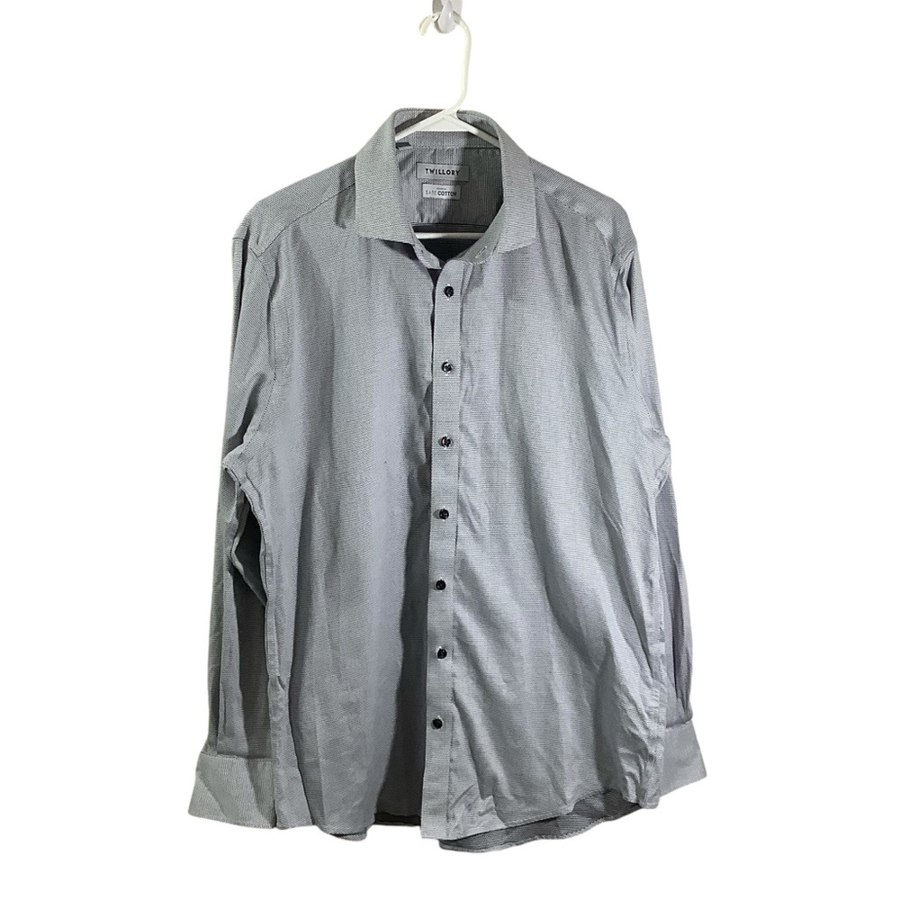 Twillory Button Down Shirt Tailored Fit Cotton
